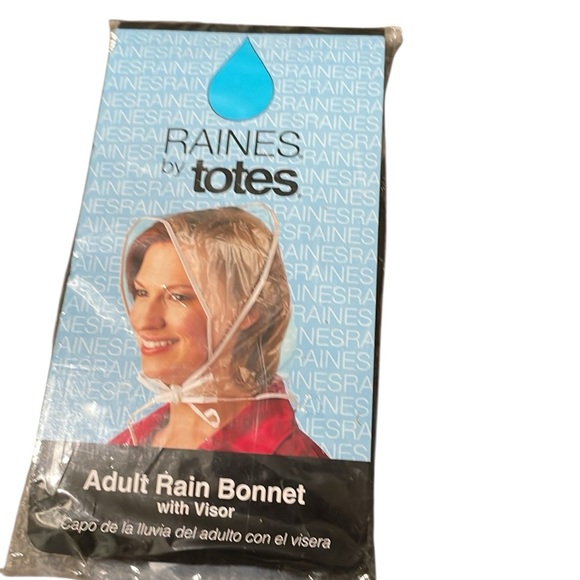 Vintage Andre Rain and Wind Bonnet Hat set of‎ 2 - Picture 5 of 6